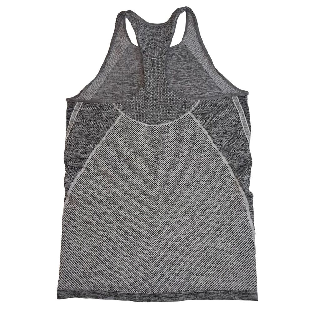 Athleta Tank Top Medium Racerback Heather Gray Athletic Workout Yoga Shirt - Picture 2 of 8